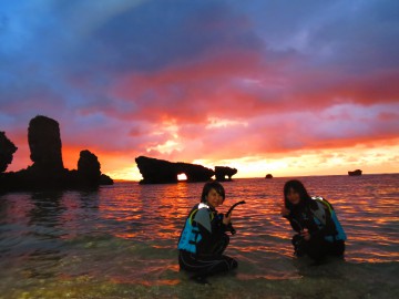 夜光虫＆星空ナイトシュノーケル×2名様