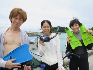 青の洞窟シュノーケル×３名様