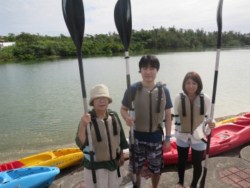 億首川マングローブカヤック×3名様