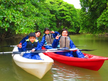 億首川マングローブカヤック×4名様