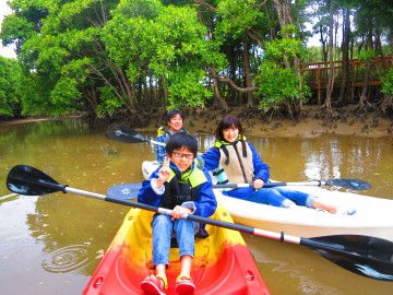 億首川マングローブカヤック×3名様