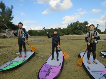 SUPクルージング＆シュノーケル×３名様