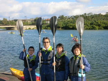 億首川マングローブカヤック×4名様