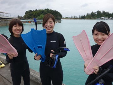 シュノーケル×３名様