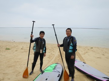 サンセットSUPクルージング×２名様