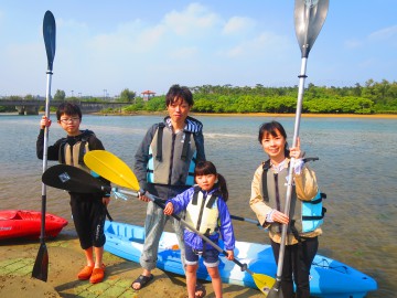 億首川マングローブカヤック×4名様