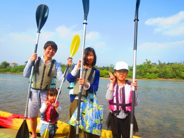 億首川マングローブカヤック×4名様