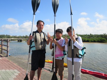 億首川マングローブカヤック×３名様