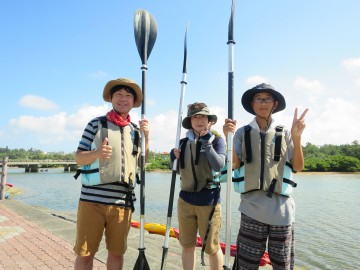 億首川マングローブカヤック×３名様