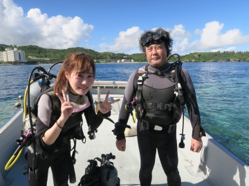 PADI ADVライセンス取得×2名様