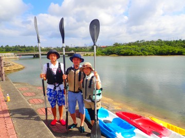 億首川マングローブカヤック×3名様