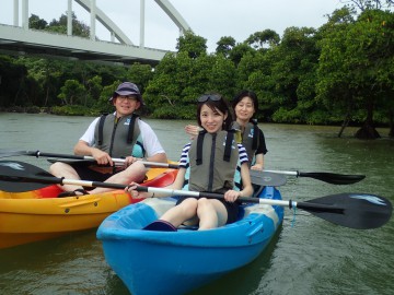 億首川マングローブカヤック×3名様