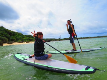 楽園SUP体験クルージング×2名様