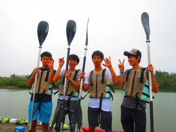 億首川マングローブカヤック×4名様