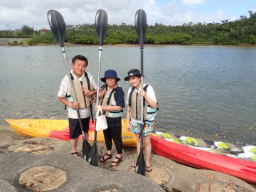 億首川マングローブカヤック×3名様