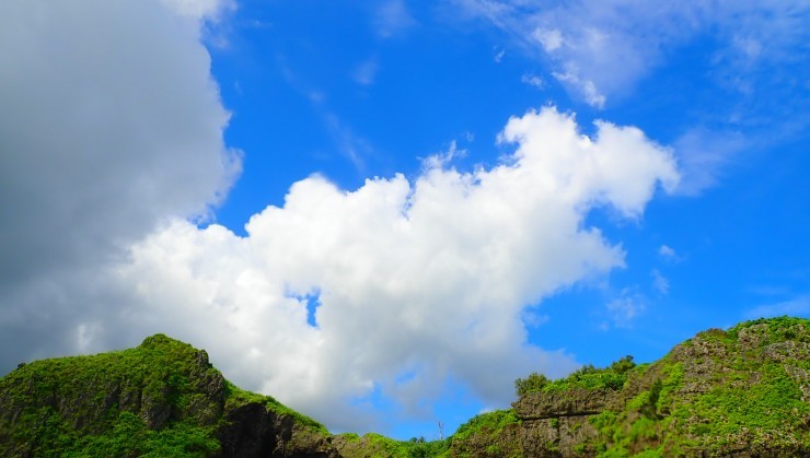 （夏の綿アメ）